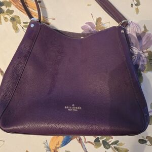 Kate Spade Purple Leather Women's Bag